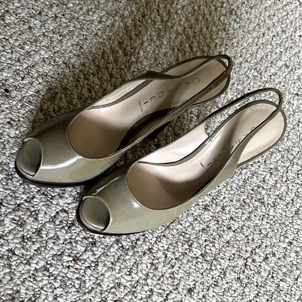 💰SALE STUNNING Casadei Open Toe Heels